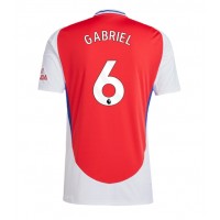 Dres Arsenal Gabriel Magalhaes #6 Domaci 2024-25 Kratak Rukav